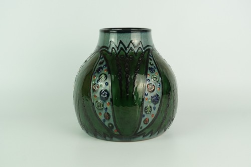 Seltene max laeuger vase - max,