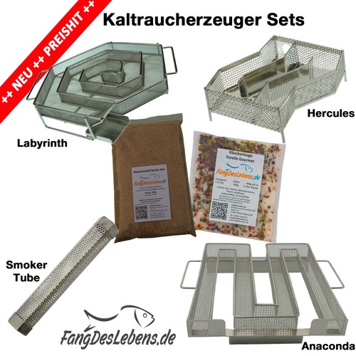 Kaltraucherzeuger starterset - kaltraucherzeuger, +