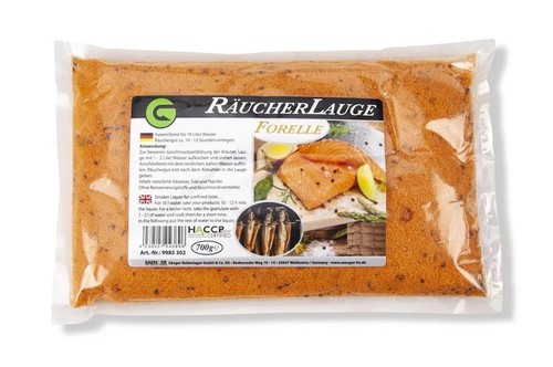 Sänger räucherlauge forelle - räucherlauge,