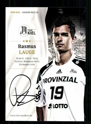 Rasmus lauge autogrammkarte - rasmus,