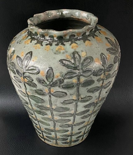 Jugendstil keramik vase art - keramik,