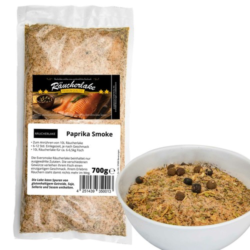 Räucherlake 700g paprika - räucherlake,