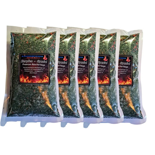 Räucherlauge karpfen 5x500g - räucherlauge,