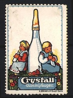 Künstler-Reklamemarke